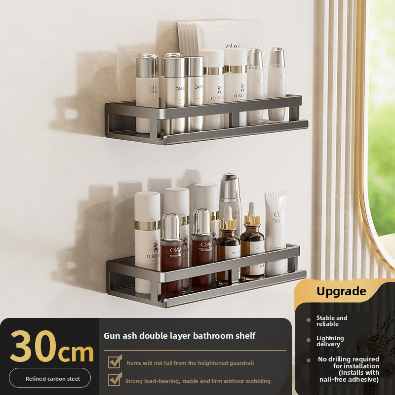 Wall Mount Rack| Rustproof Shower Organizer, Large Capacity Shower Shelves for Inside Shower, No Drilling Bathroom Organizers