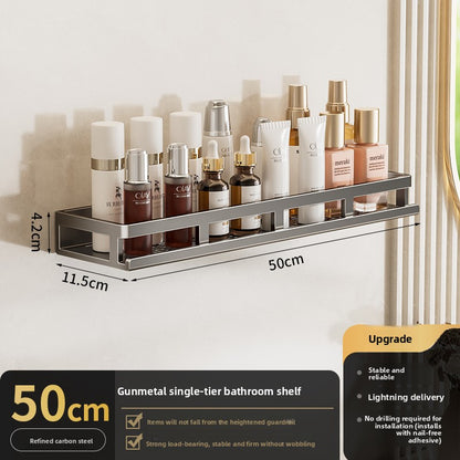 Wall Mount Rack| Rustproof Shower Organizer, Large Capacity Shower Shelves for Inside Shower, No Drilling Bathroom Organizers