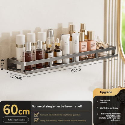 Wall Mount Rack| Rustproof Shower Organizer, Large Capacity Shower Shelves for Inside Shower, No Drilling Bathroom Organizers