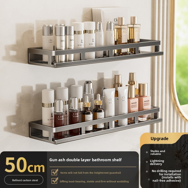 Wall Mount Rack| Rustproof Shower Organizer, Large Capacity Shower Shelves for Inside Shower, No Drilling Bathroom Organizers