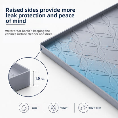 Plum Blossom Silicone Sink Drainage Mat