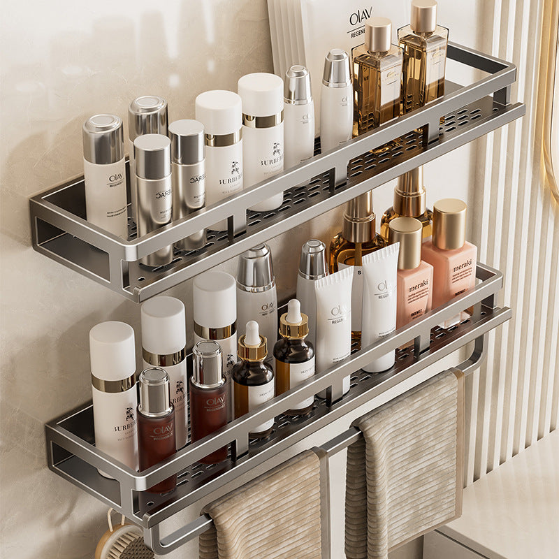 Wall Mount Rack| Rustproof Shower Organizer, Large Capacity Shower Shelves for Inside Shower, No Drilling Bathroom Organizers