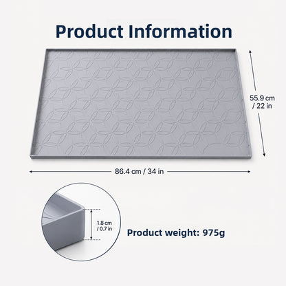 Plum Blossom Silicone Sink Drainage Mat