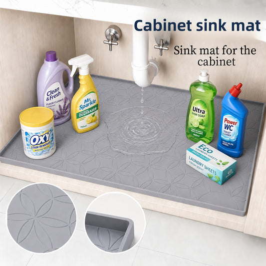 Plum Blossom Silicone Sink Drainage Mat
